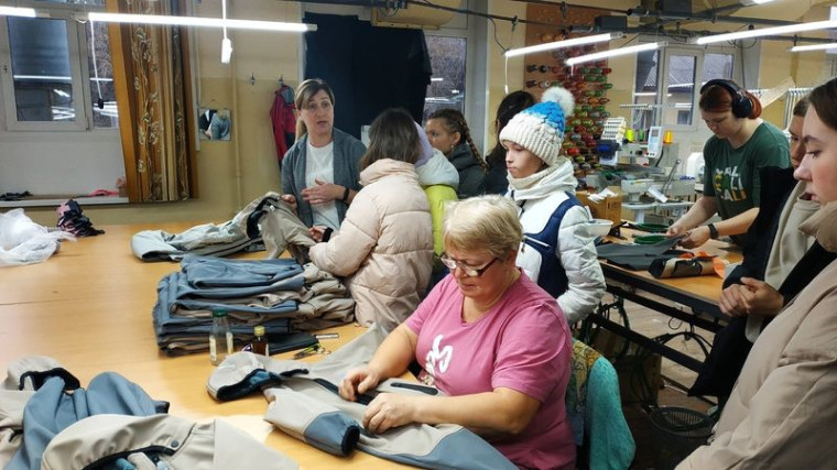Экскурсия на швейную фабрику «Сириус».